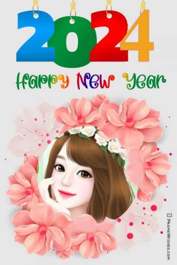 Happy New Year Photo Frame