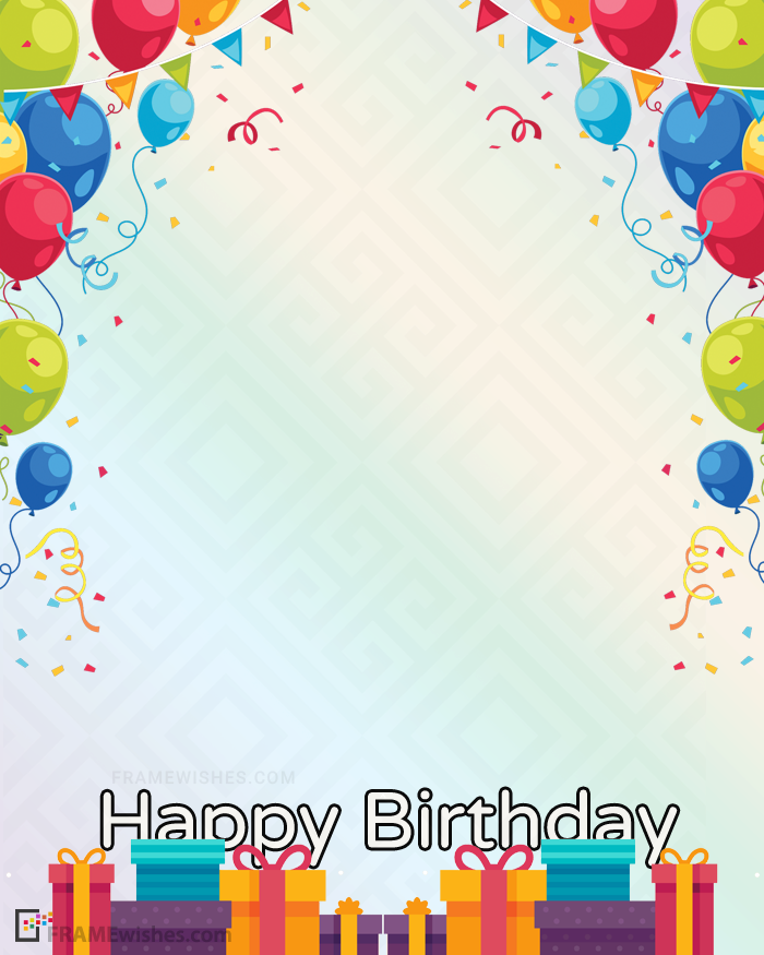 Customize Birthday Frame Editor Online