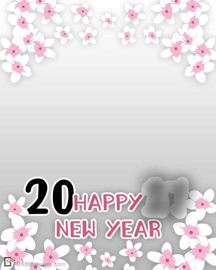 2024 New Year Photo Frames