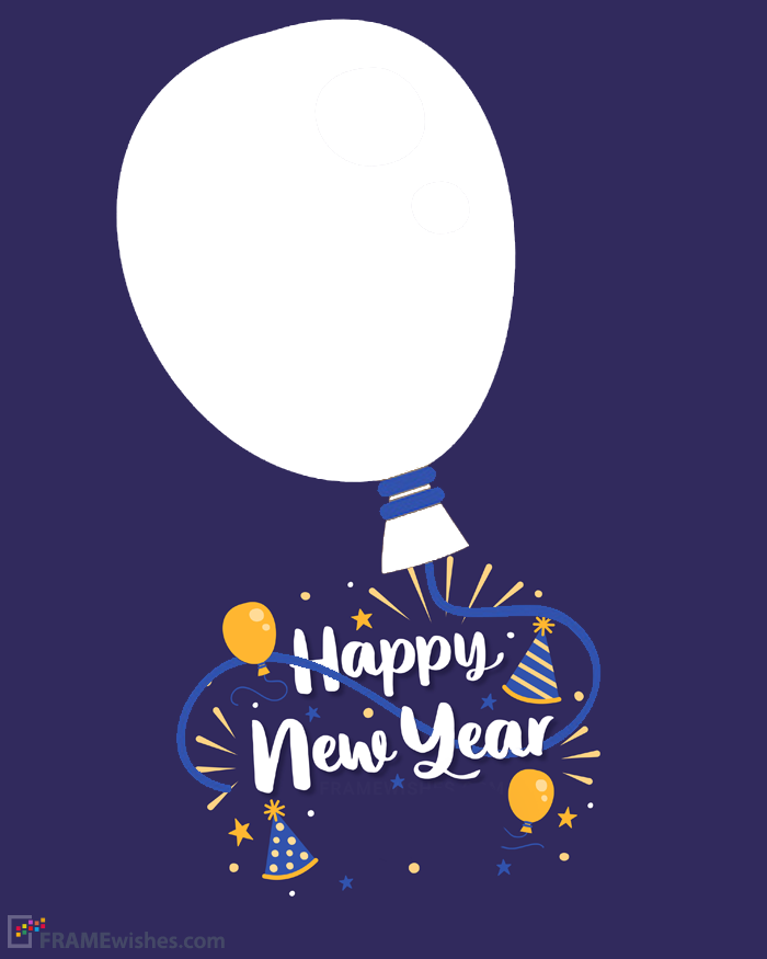 New Year Photo Frame Online Editing 2024