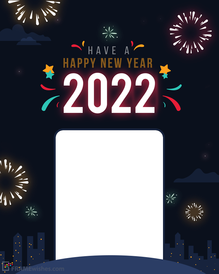 Online New Year Image Editor 2021