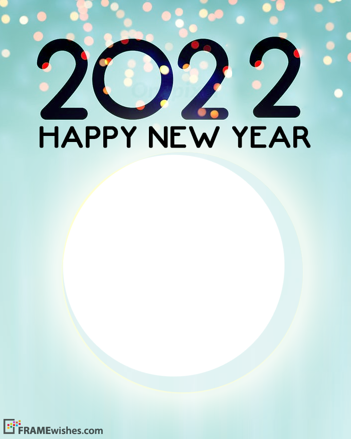 new year photo frame online free