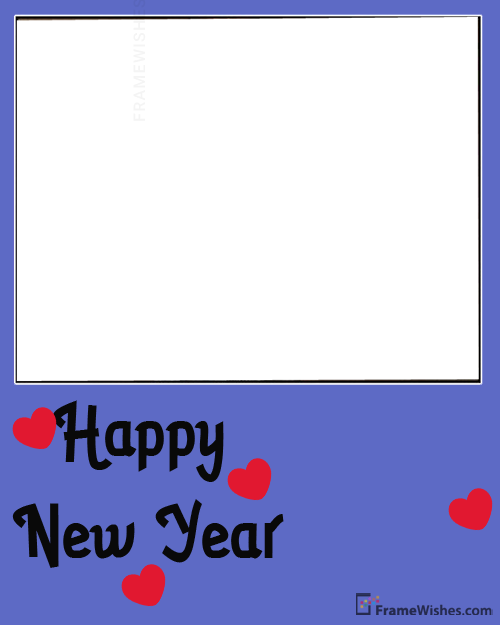 2024 Happy New Year Photo Frame Free Edit Online