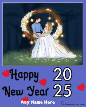 2024 Happy New Year Photo Frame Free Edit Online