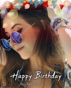 Special Birthday Greetings With Photo Frame