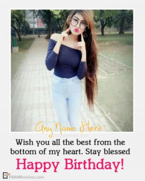Happy Birthday Wishes Online Photo Editing