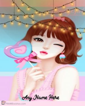 Bulbs Lighting Photo Frame Effect