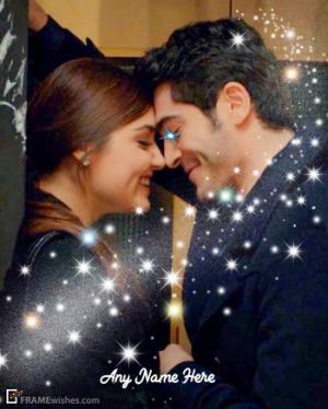 Colorful Stars Photo Frame Online Effect