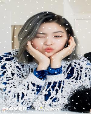 Cool Snow Falling Photo Frame