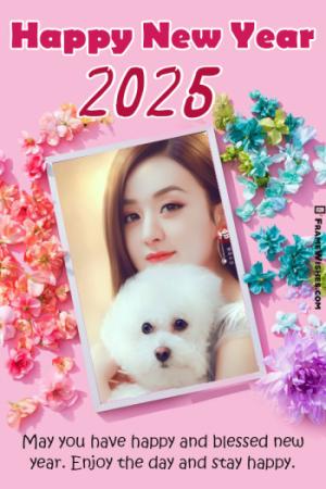 Happy New Year Photo Frame
