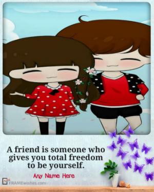 Special Friends Photo Frame Editing