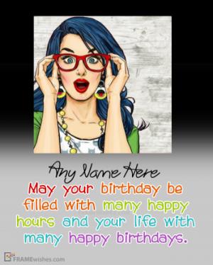 Happy Birthday Quotes Photo Frame