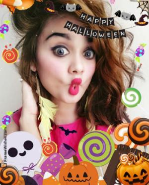 Happy Halloween Photo Frame Free Online Edit