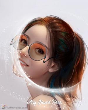 Light Circle Photo Frame Effect