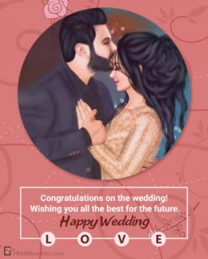 Free Personalised Wedding Photo Frames