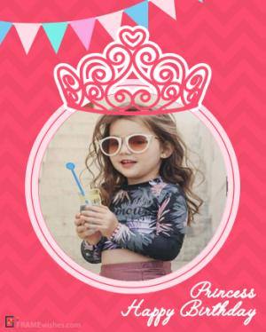 Happy Birthday Photo Frame Editor Online Free