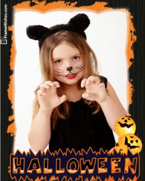 Scary Halloween Photo Frame Free Online Edit For Friends And Whatsapp Dp