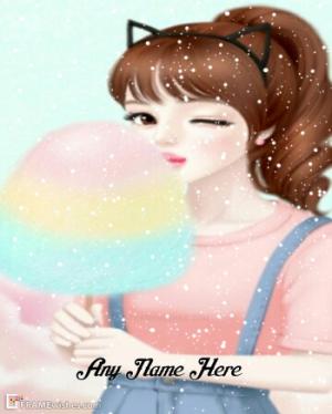 Snowfall Photo Frames Online