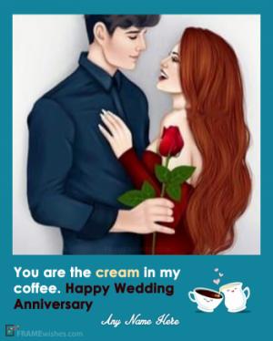Wedding Anniversary Photo Editor - Frame Wishes