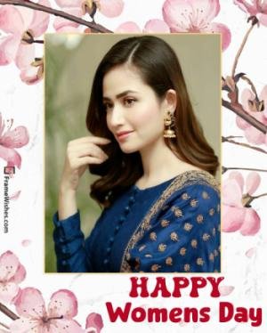 Womens Day Photo Frame Online Free Edit