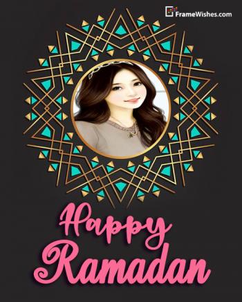 Ramadan Wishes 2022 With Photo Frame