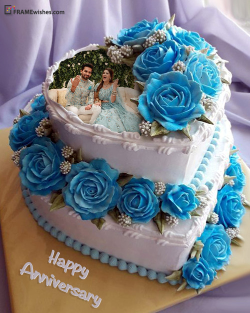 Happy Anniversary Cake - Luv Flower & Cake