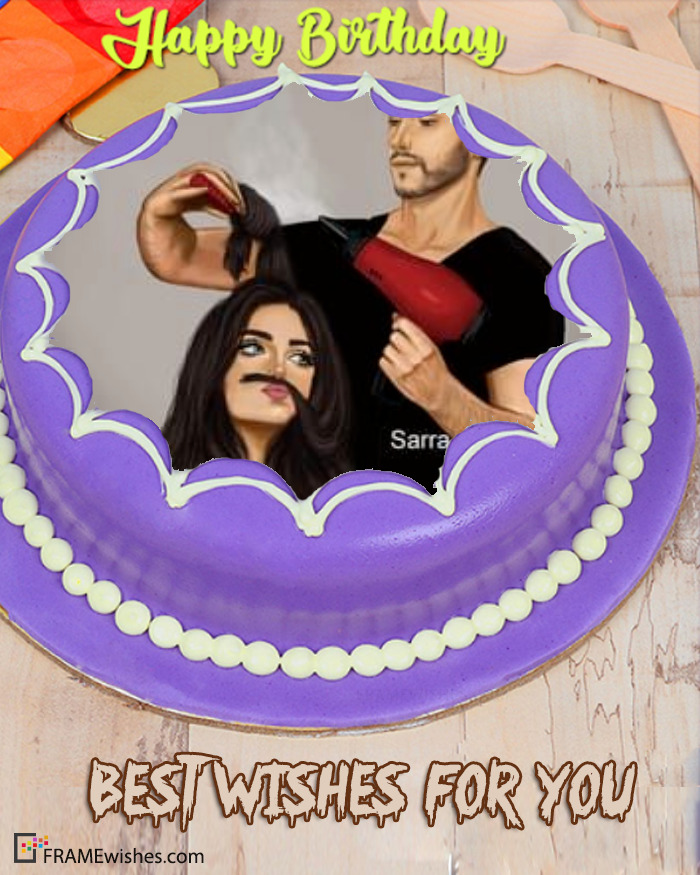 Birthday cake photo frame by Dharmesh Dhorajiya