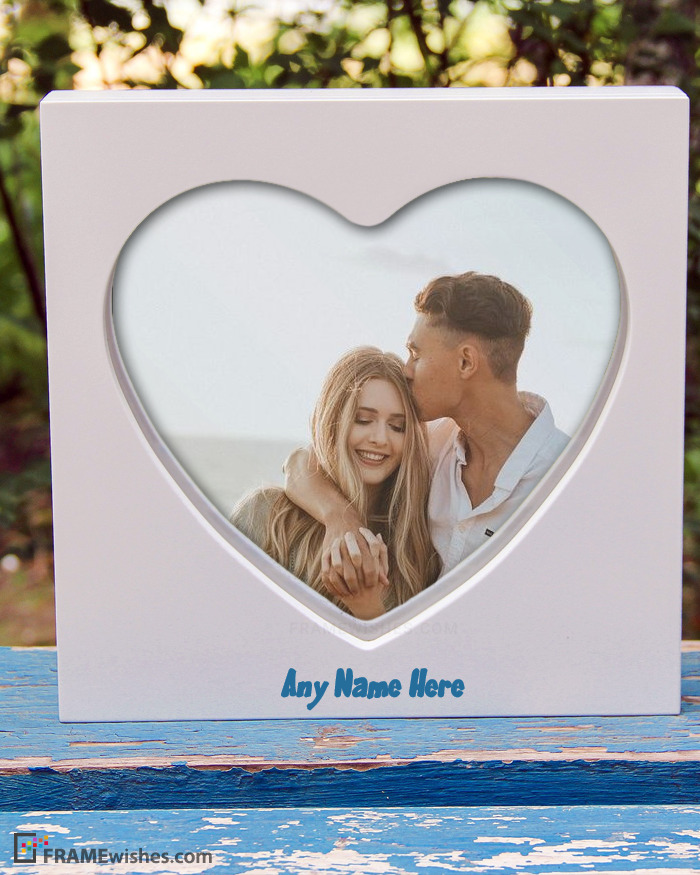 Custom Photo Frames Love Hearts