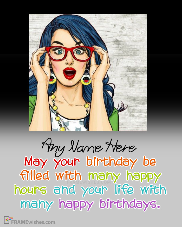 Happy Birthday Quotes Photo Frame