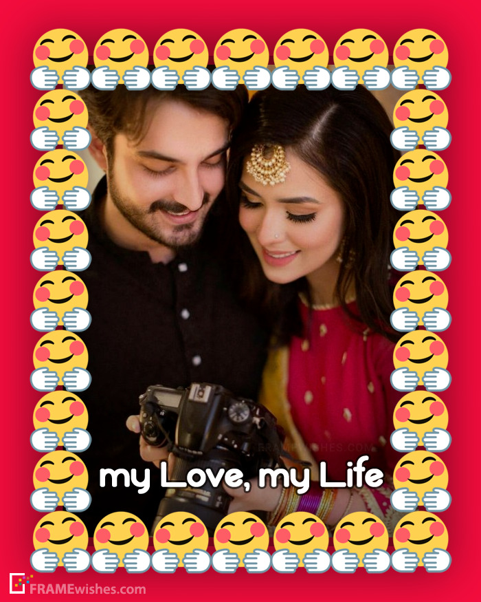 My Love My Life Photo Frame